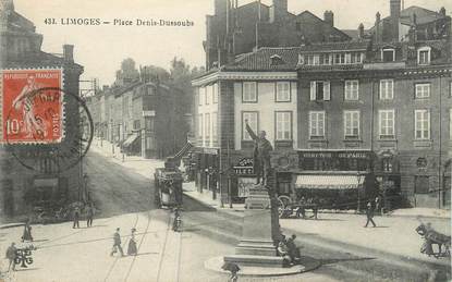 CPA FRANCE 87 " Limoges, Place Denis Dussoubs"