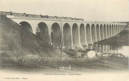 CPA FRANCE 87 " Limoges, Le grand viaduc"