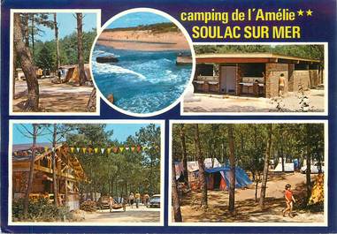 CPSM FRANCE 33 "Soulac sur Mer, camping de l'Amélie Plage"