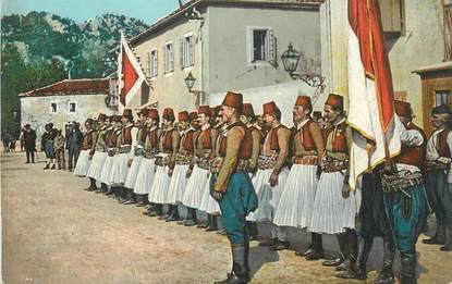 CPA MONTENEGRO "Costume national des albanais"