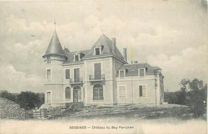 CPA FRANCE 87 " Bessines, Château du Bey Perichen"