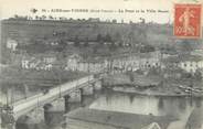 87 Haute Vienne CPA FRANCE 87 " Aixe sur Vienne, Le pont et la ville basse"