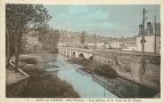 87 Haute Vienne CPA FRANCE 87 " Aixe sur Vienne, Les grèves et le pont de la Vienne"