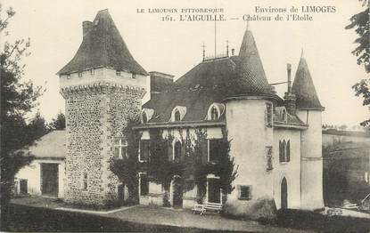 CPA FRANCE 87 " L'Aiguille, Le Château de l'Etoile"