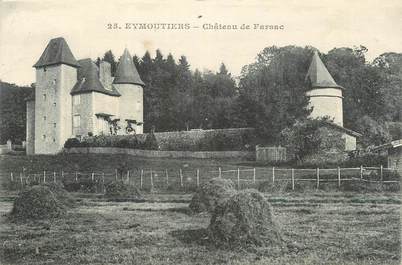 CPA FRANCE 87 " Eymoutiers, Château de Farsac"