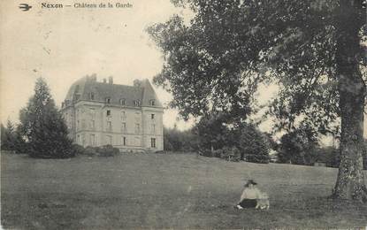 CPA FRANCE 87 " Nexon, Château de la Garde"