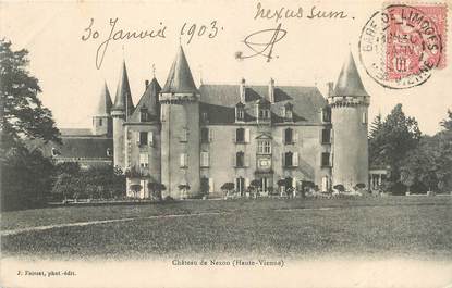CPA FRANCE 87 " Nexon, Château "