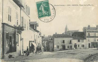 CPA FRANCE 87 " Nexon, Place de la Mairie"