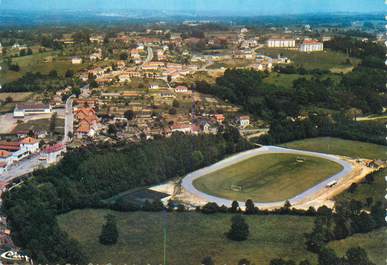 CPSM FRANCE 87 "Saillat, Vue générale aérienne"/ STADE