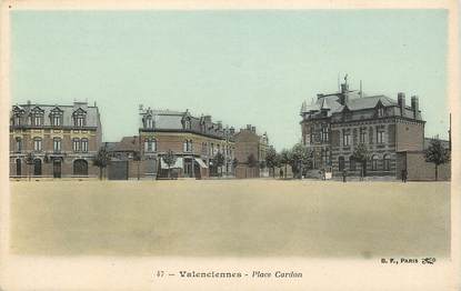CPA FRANCE 59 "Valenciennes, Place Cardon"