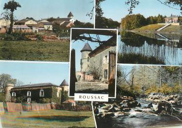 CPSM FRANCE 87 "Roussac, Vues"