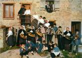 87 Haute Vienne CPSM FRANCE 87 " Feytiat, Groupe folklorique Les Pastoureaux de la Valoine" / FOLKLORE