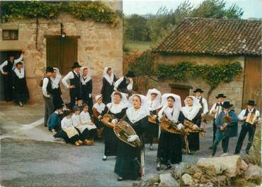 CPSM FRANCE 87 " Feytiat, Groupe folklorique Les Pastoureaux de la Valoine" / FOLKLORE