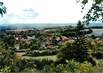 CPSM FRANCE 87 "Ladignac le Long, Vue générale depuis les terrasses du parc du château municipal"