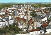 87 Haute Vienne CPSM FRANCE 87 "Le Dorat, Vue aérienne de la Collégiale"