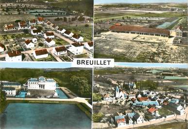 CPSM FRANCE 91 "Breuillet, vue aérienne"