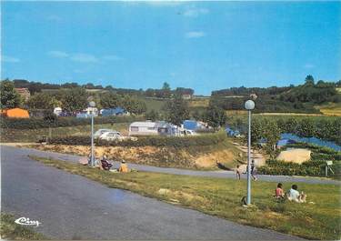 CPSM FRANCE 87 " St Yrieix la Perche, Le camping d'Arfeuille"