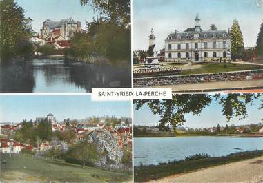 CPSM FRANCE 87 " St Yrieix la Perche, Vues"