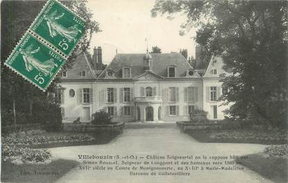 CPA FRANCE 91 " Villebouzin, Le Château"