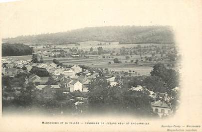 CPA FRANCE 91 " Marcoussis et sa vallée, Panorama de l' Etang Neuf et Chouanville"