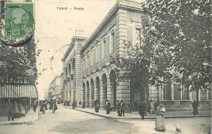 CPA TUNISIE "Tunis, la poste"