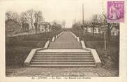 91 Essonne CPA FRANCE 91 " Juvisy, Le parc, la montée aux grottes"