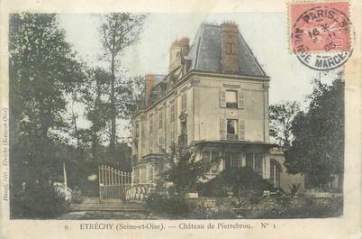 CPA FRANCE 91 "Etrechy, Château de Pierrebrou"