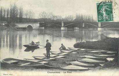CPA FRANCE 91 "Champrosay, Le pont"
