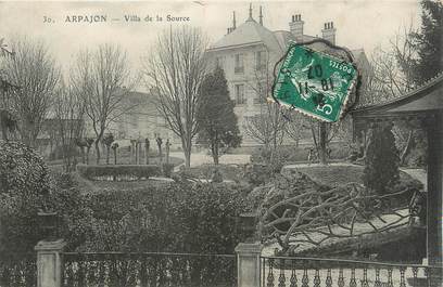 CPA FRANCE 91 "Arpajon, Villa de la Source"