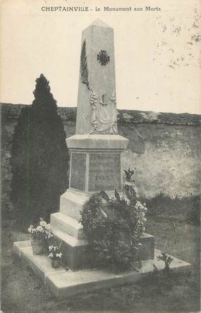 CPA FRANCE 91 "Cheptainville, Le monument aux morts'