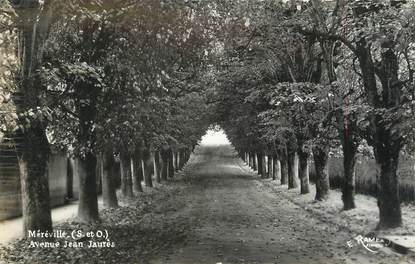 CPSM FRANCE 91 "Méréville, Avenue Jean Jaurès"