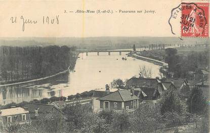 CPA FRANCE 91 " Athis Mons, Panorama sur Juvisy"