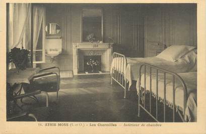 CPA FRANCE 91 " Athis Mons, Les Charmilles, Intérieur de chambre"