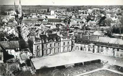 CPSM FRANCE 91 " Dourdan, Mairie et panorama"