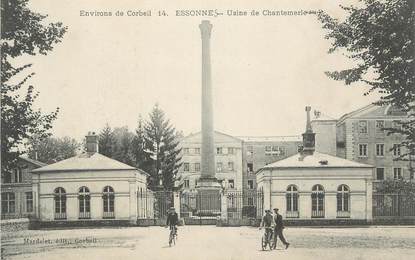 CPA FRANCE 91 "Essonnes, L'Usine de Chantemerle"