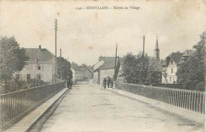 CPA FRANCE 90 " Morvillars, Entrée du village"