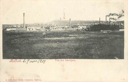 CPA FRANCE 90 " Belfort, Vue des fabriques"