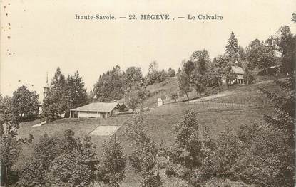 CPA FRANCE 74 " Megève, Le Calvaire"