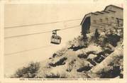 74 Haute Savoie CPA FRANCE 74 " Megève Roquebrune, Le téléphérique arrivant à la station supérieure"