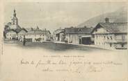 74 Haute Savoie CPA FRANCE 74 " Megève, Place et rue Neuve"