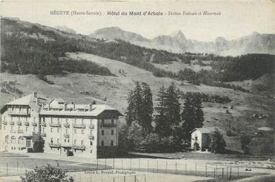 CPA FRANCE 74 " Megève, Hôtel du Mont d'Arbois'