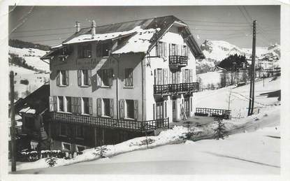 CPSM FRANCE 74 " Megève, Hôtel Restaurant La Soldanelle"