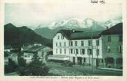 74 Haute Savoie CPA FRANCE 74 " Sallanches, Hôtel des Alpes et le Mont Blanc"