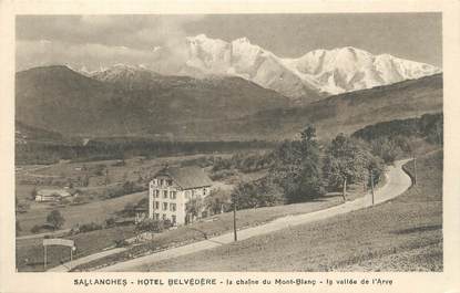 CPA FRANCE 74 " Sallanches, L'Hôtel Belvédère"