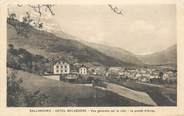 74 Haute Savoie CPA FRANCE 74 " Sallanches, Hôtel Belvédère, Vue générale sur la ville"