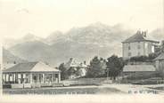 74 Haute Savoie CPA FRANCE 74 " Sallanches, La place de la Grenette et le Mont Blanc"