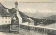 CPA FRANCE 74 "Saint Martin sur Arve, La croix du pont et le Mont Blanc"