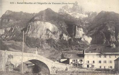 CPA FRANCE 74 "Saint Martin, Aiguille de Varens"