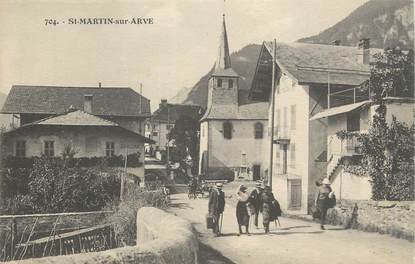 CPA FRANCE 74 "Saint Martin sur Arve"