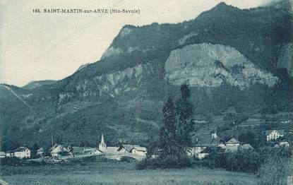 CPA FRANCE 74 "Saint Martin sur Arve"